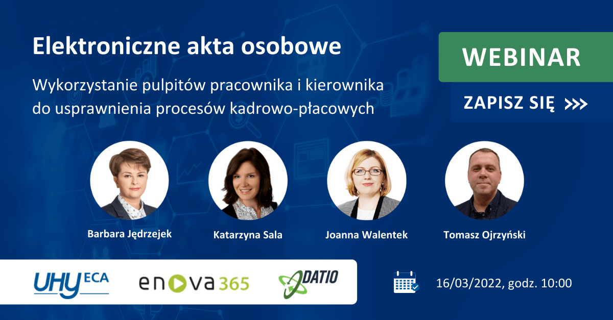 Webinar - elektroniczne akta osobowe